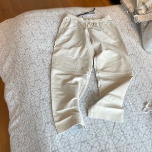 Outdoor Voices off white workout pants XS